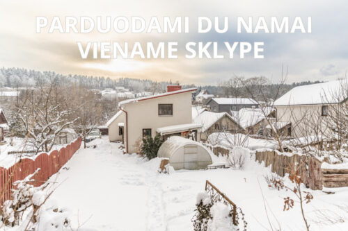 3 kambarių namas  Burbiškės, Tunelio g.