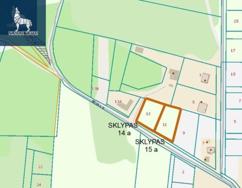 Žemės sklypas  Šatrininkų k., Miško g.