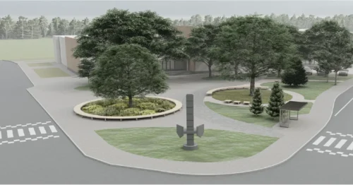 Veiviržėnuose prasidės aikštės tvarkymo darbai – pasirašyta sutartis su rangovu