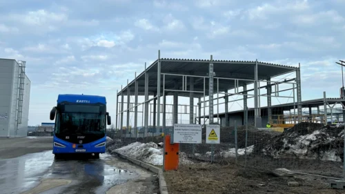 Kautra baigia pirmąjį viešojo transporto infrastruktūros statybų etapą Klaipėdoje
