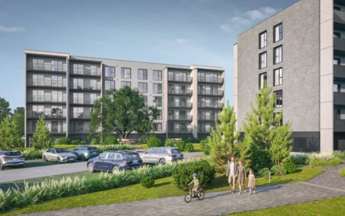 „YIT Lietuva“ pradeda naują „Matau Kauną“ etapą: Aleksote statomi dar du namai