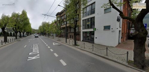 Parduodamos pilnai įrengtos patalpos Kauno centre, naudojamos kaip gyvenamasis