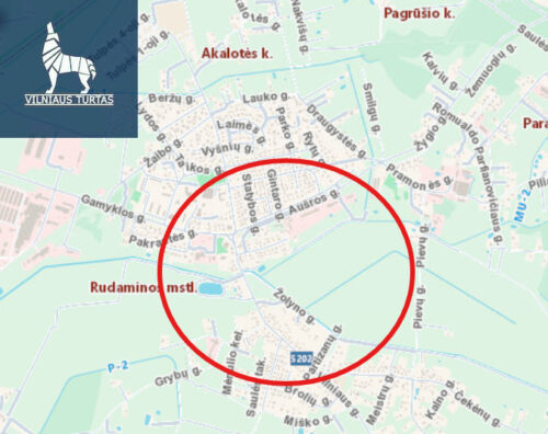 Žemės sklypas  Rudaminos k., Žolyno g.