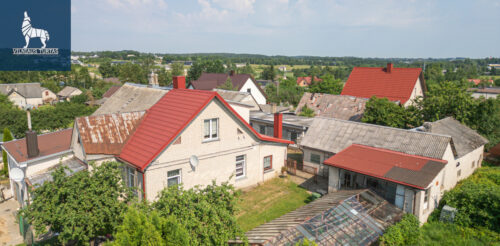 4 kambarių namas  Grigaičių k., Spalio g.